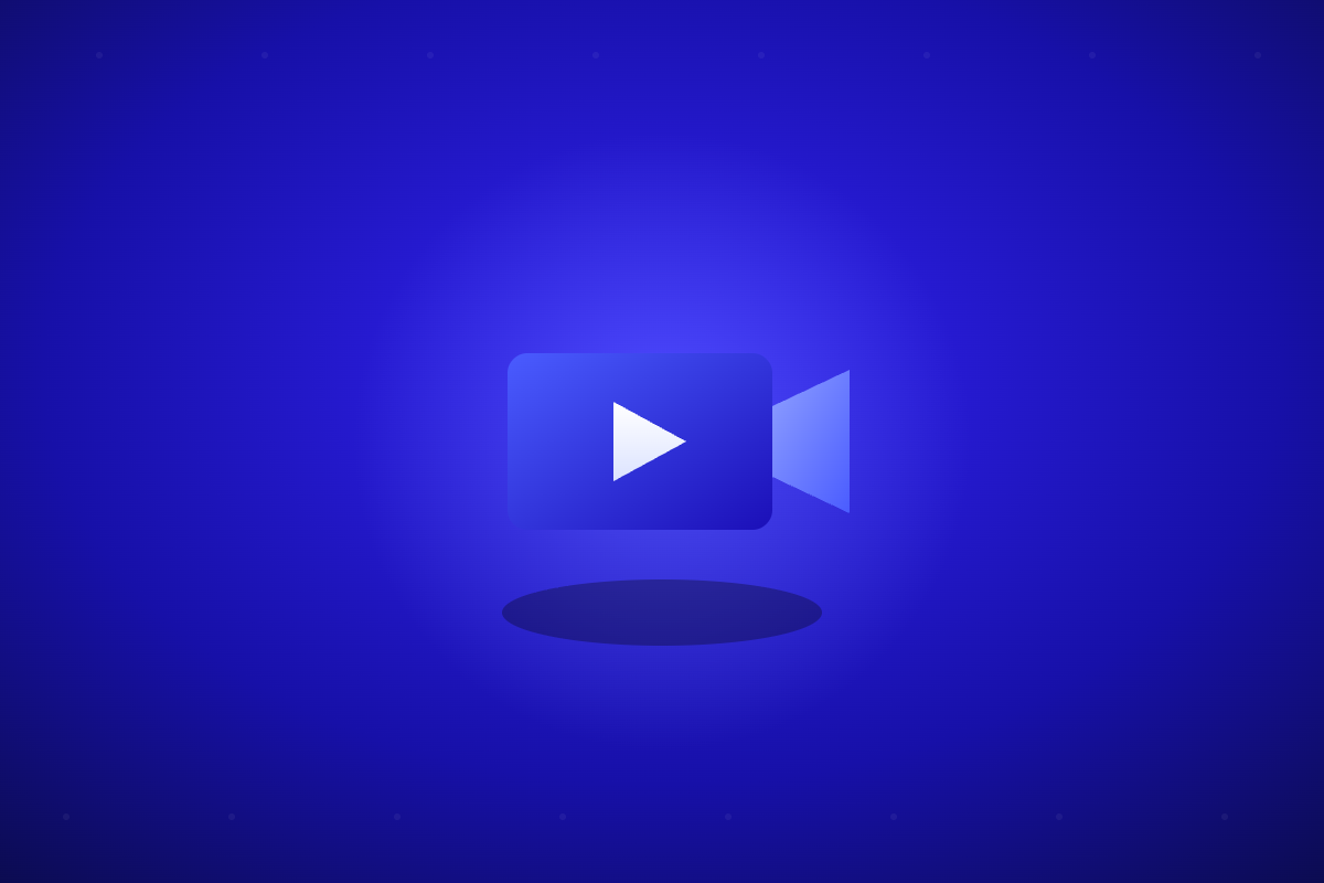 Ilustração de player de vídeo
